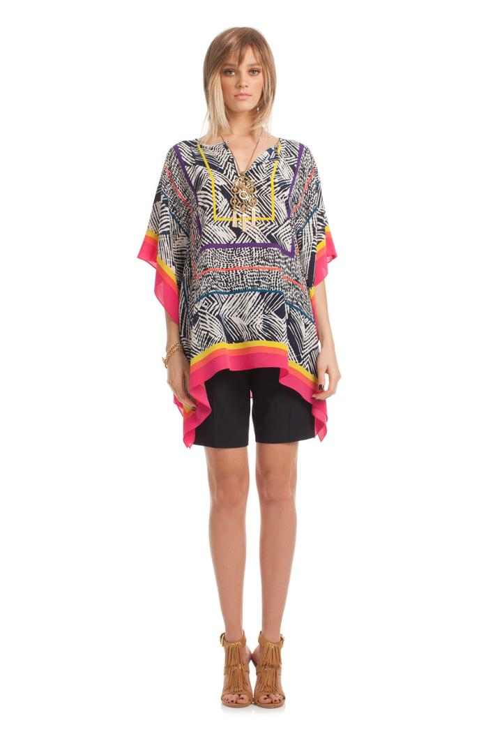 Trina Turk Trina Turk Theodora 2 Woven Top - Multi - Size Xs/s