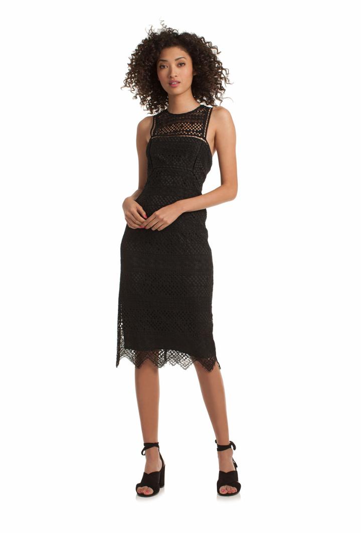Trina Turk Trina Turk Vitality Dress - Black - Size Fit Guide
