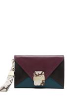 Trina Turk Trina Turk Kings Road Clutch - Teal - Size O/s