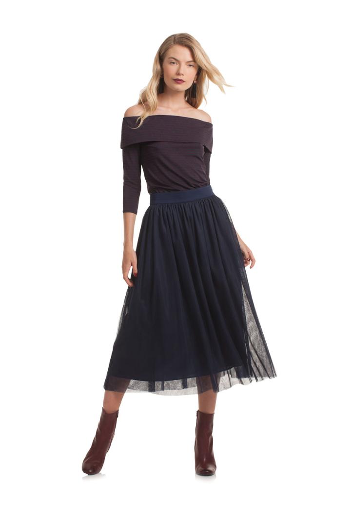 Trina Turk Trina Turk Floris Skirt - Blue - Size 0