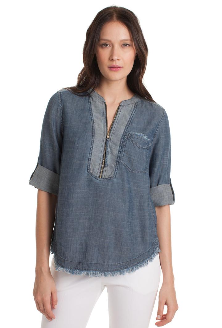 Trina Turk Trina Turk Kaiko 2 Top - Blue - Size L