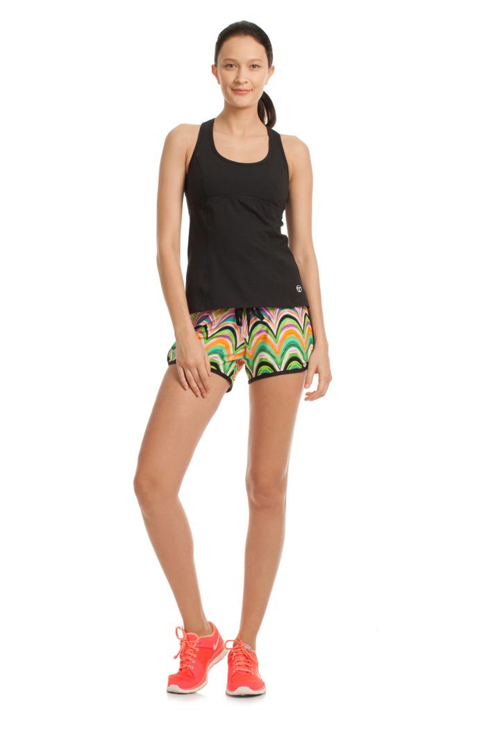 Trina Turk Trina Turk Strapped Solids Racerback Tank (w Bra) - Black - Size L