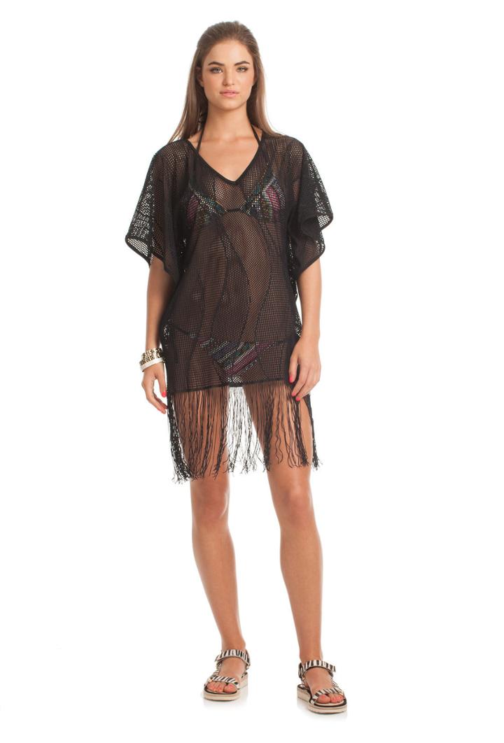 Trina Turk Trina Turk Mari Knit Top - Black - Size M
