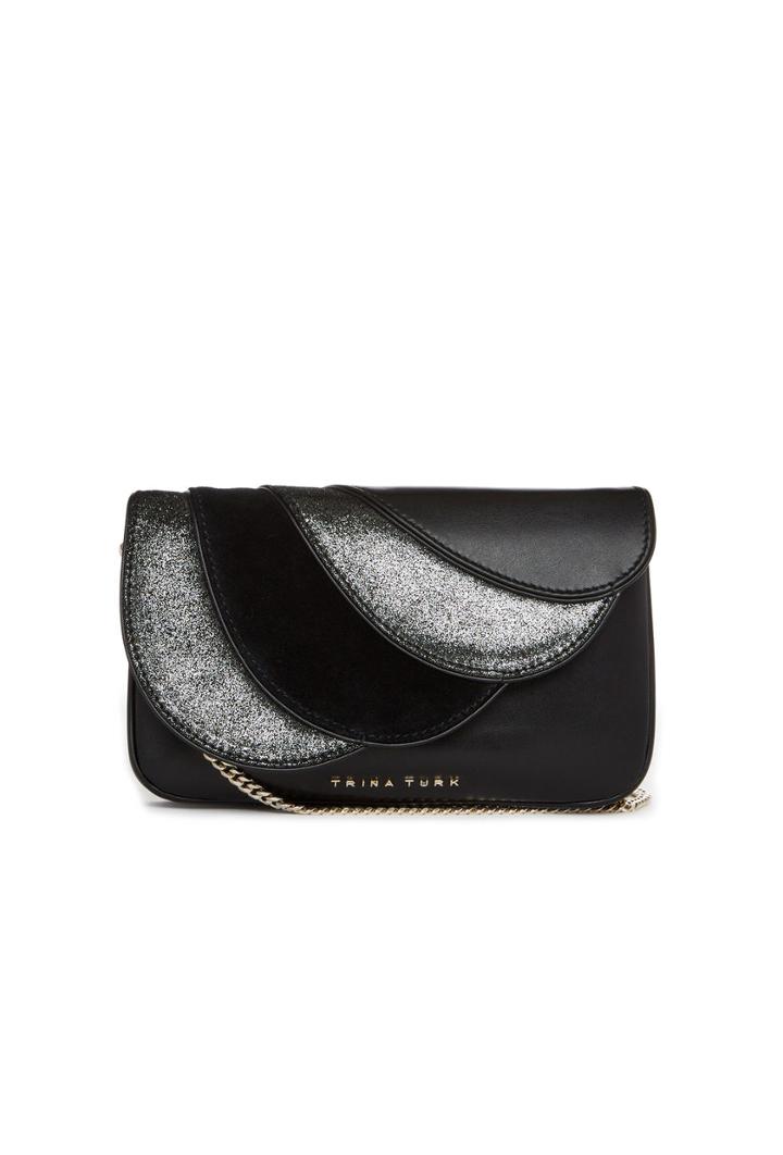 Trina Turk Trina Turk Oahu Clutch - Black - Size Fit Guide