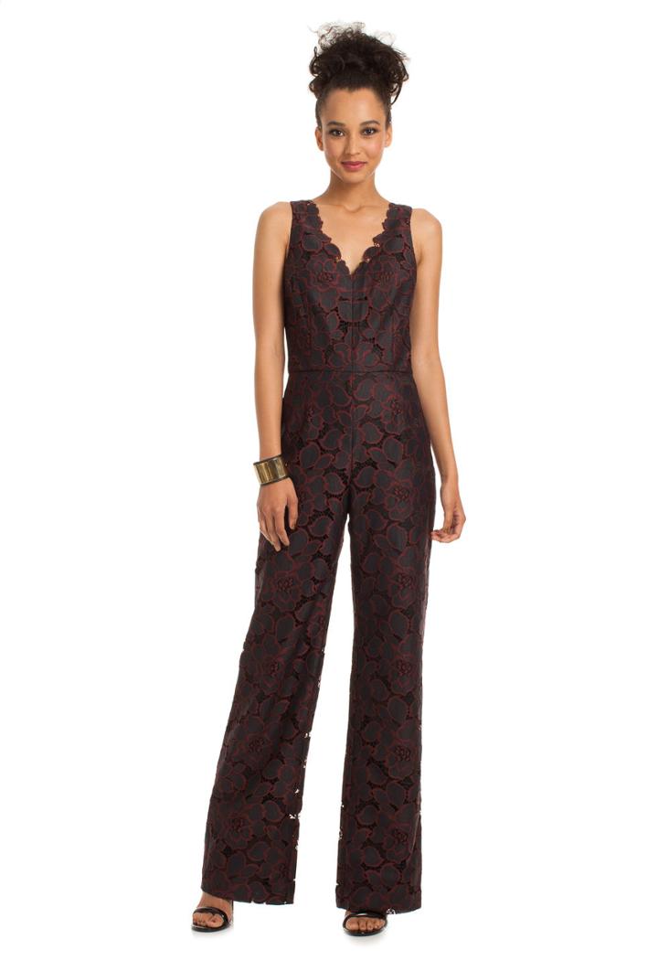 Trina Turk Trina Turk Dabee Jumpsuit - Black/black - Size 0