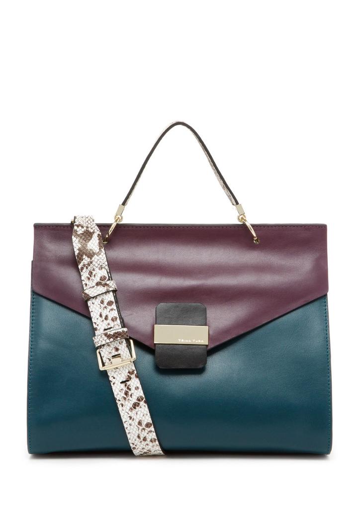 Trina Turk Trina Turk Kings Road Satchel - Teal - Size O/s