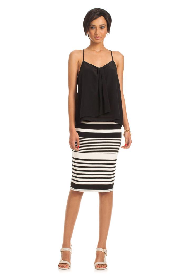 Trina Turk Trina Turk Nancey Top - Black - Size L