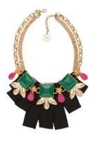 Trina Turk Trina Turk Ribbon And Stone Frontal Bib - Multi - Size O/s