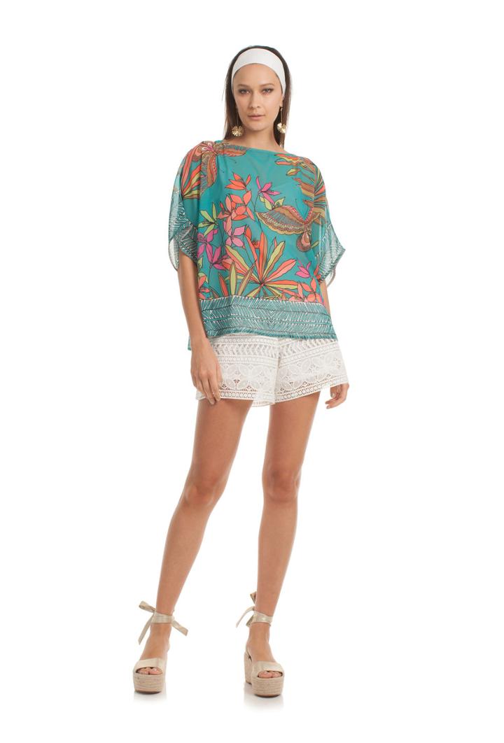 Trina Turk Trina Turk Merlete Top - Cte - Size M/l