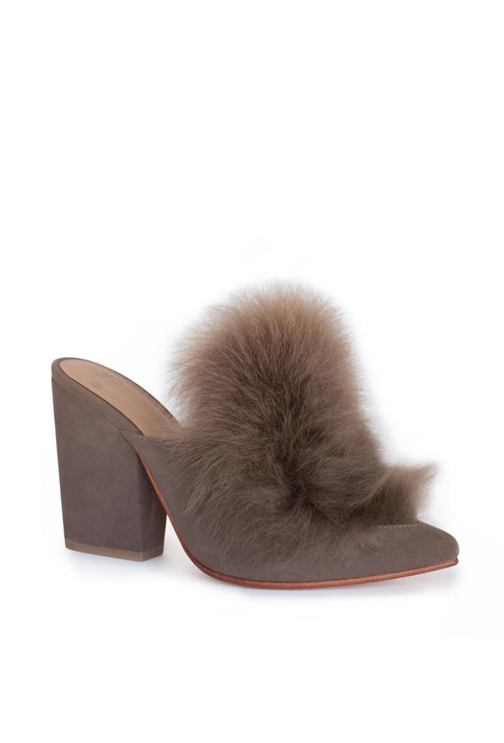 Trina Turk Trina Turk Marietta Heel - Taupe - Size 37