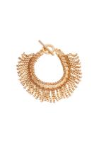Trina Turk Trina Turk Fringe Flex Bracelet - Gold - Size O/s