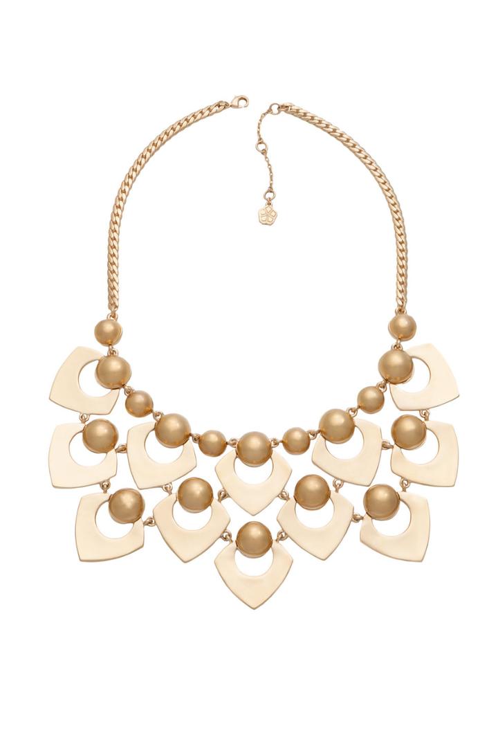 Trina Turk Trina Turk Frontal Drama Necklace - Gold - Size O/s