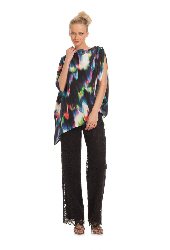 Trina Turk Trina Turk Saige Woven Top - Multi - Size M/l