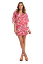 Trina Turk Trina Turk Megan Coverup - Watermelon - Size L