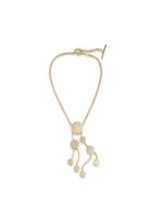Trina Turk Trina Turk Indian Canyon Cascading Necklace - Gold - Size Fit Guide