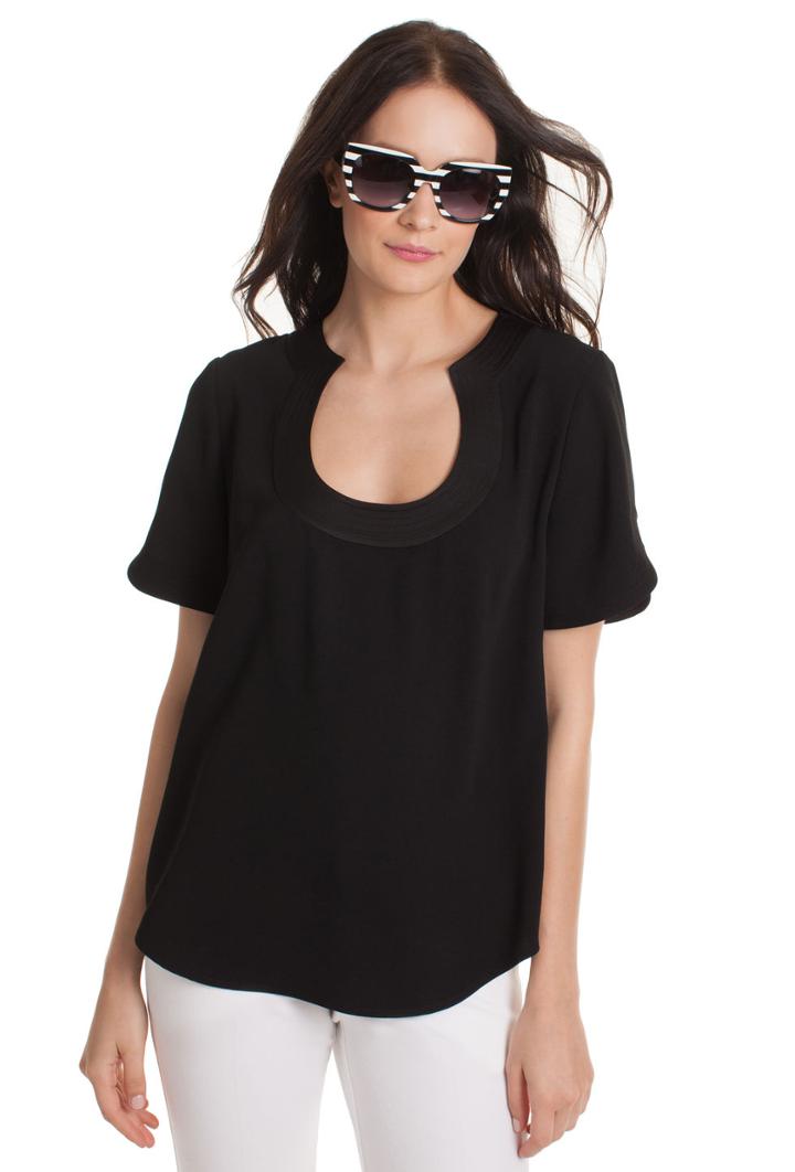 Trina Turk Trina Turk Haiden Top - Wwh,blk - Size L