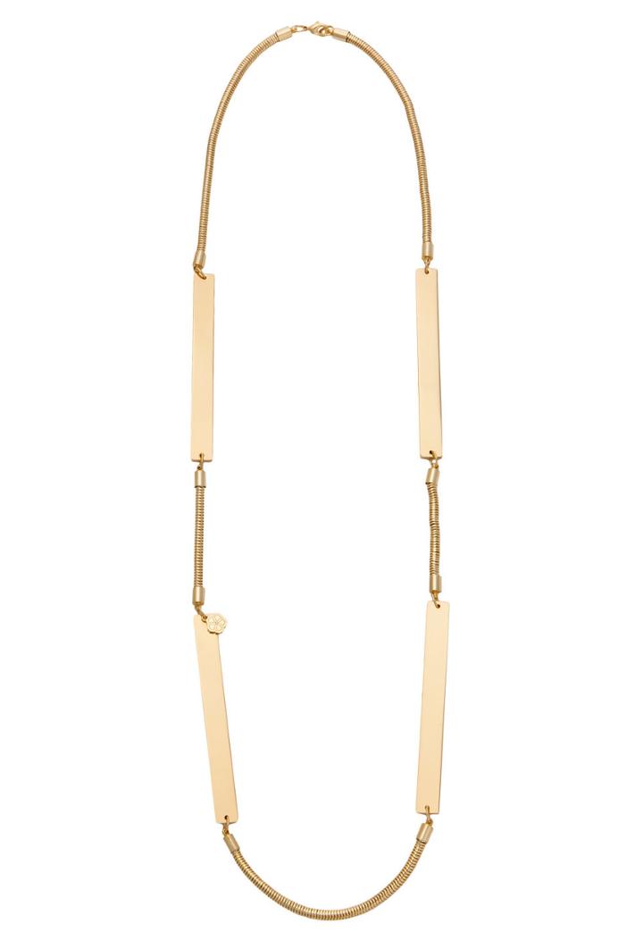 Trina Turk Trina Turk Station Illusion Necklace - Gold - Size O/s