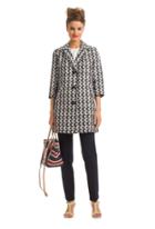 Trina Turk Trina Turk Genesee Coat - Indigowhitewash - Size L
