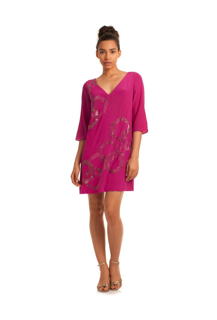 Trina Turk Trina Turk Glitterati 2 Dress - Purple - Size 0