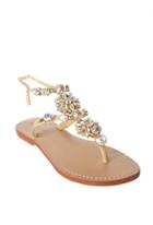Trina Turk Trina Turk All About That Sparkle Sandal - Gold - Size 10