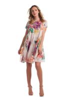 Trina Turk Trina Turk Pansy Dress - Beige - Size L