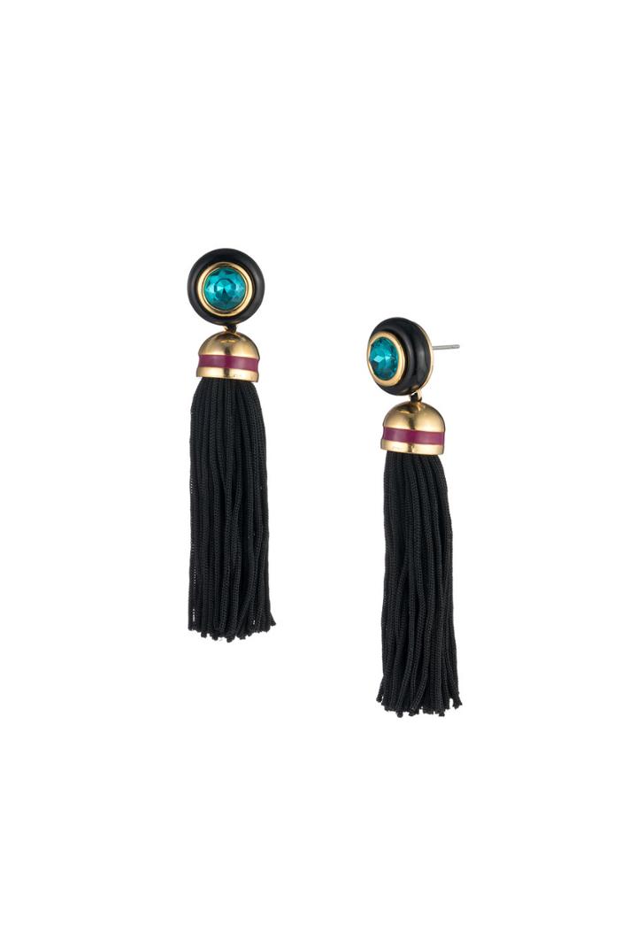 Trina Turk Trina Turk Destination Groove Tassel Earring - Multicolor - Size O/s