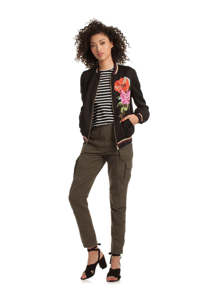 Trina Turk Trina Turk Adriano Jacket - Black - Size Fit Guide
