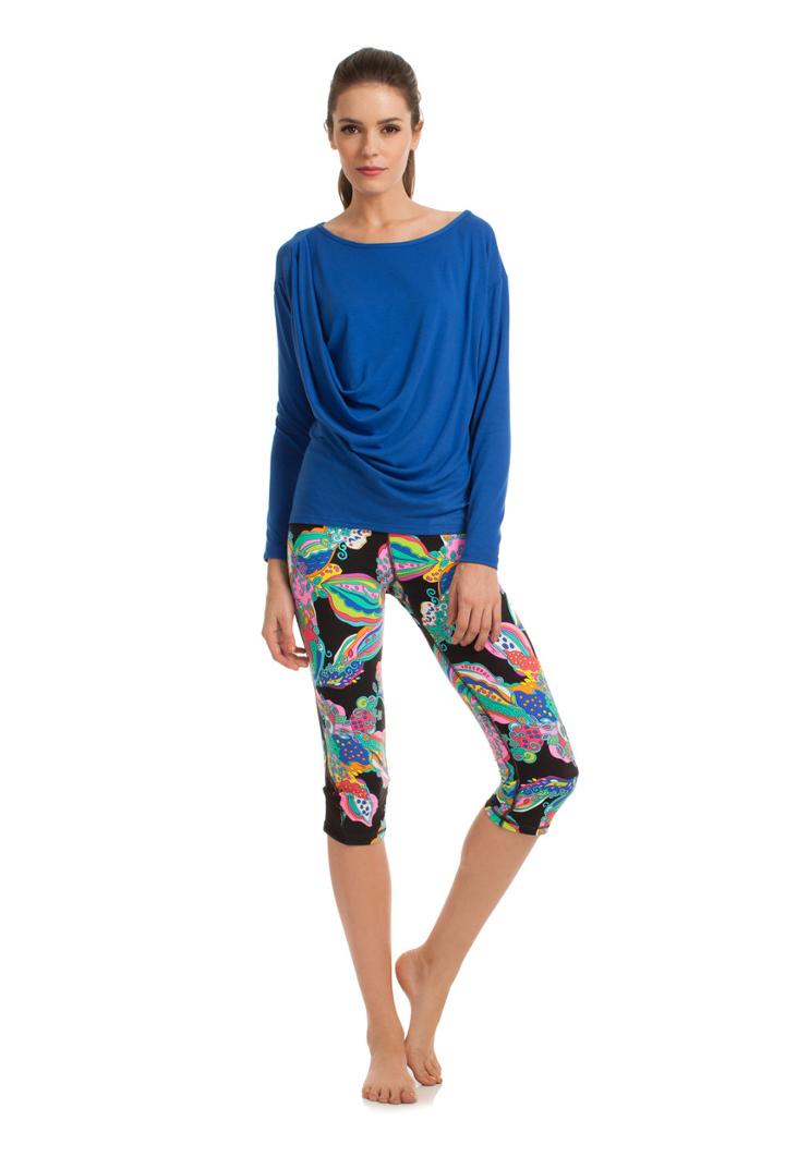 Trina Turk Trina Turk Draped Jersey Dolman - Azul - Size L