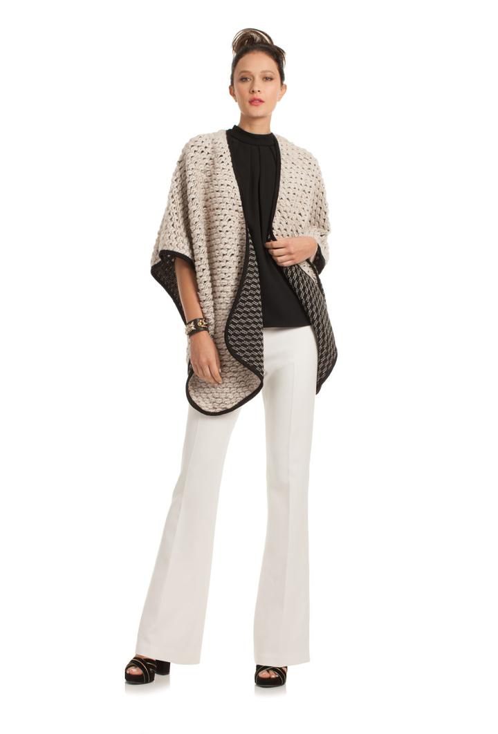 Trina Turk Trina Turk Gailina Poncho - Beige - Size Xs/s