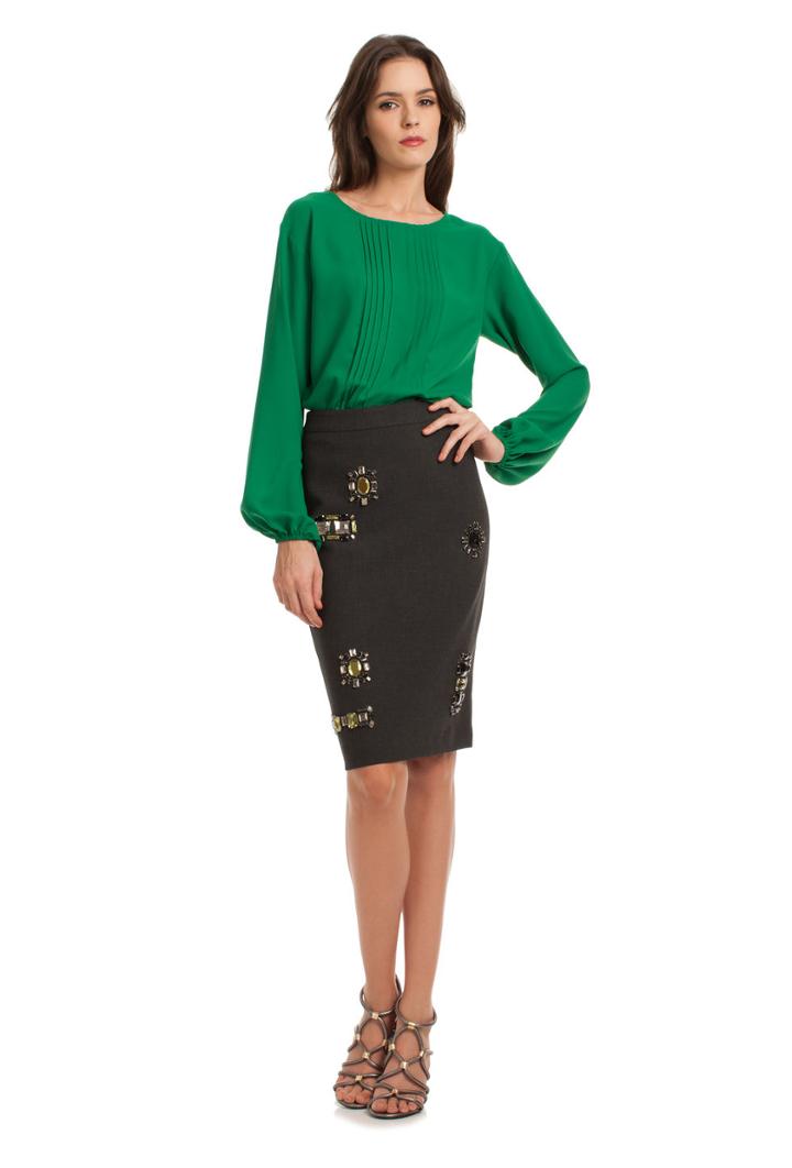 Trina Turk Trina Turk Dorris Skirt - Graphite - Size 0