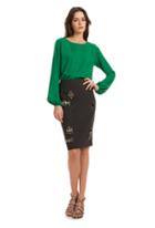 Trina Turk Trina Turk Dorris Skirt - Graphite - Size 0