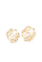 Trina Turk Trina Turk Gold Rush Wavy Ring Set - Gold - Size O/s