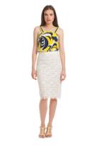 Trina Turk Trina Turk Paltrow Skirt - Whitewash - Size 0
