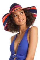 Trina Turk Trina Turk La Playa Shade Hat - Multi - Size O/s