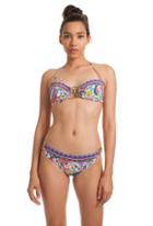 Trina Turk Trina Turk Jungle Beach Buckle Side Surf Hipster - Multicolor - Size