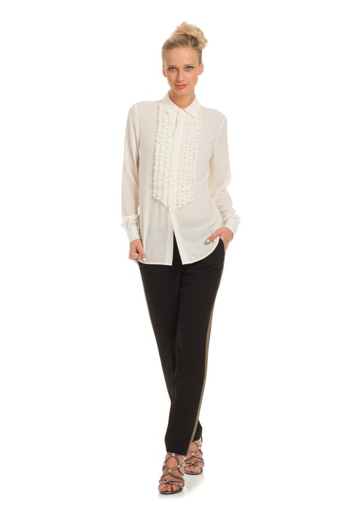 Trina Turk Trina Turk Prier Woven Top - Whitewash - Size L