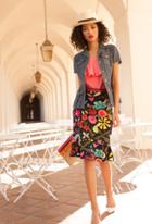 Trina Turk Trina Turk Havana Girl 2 Jckt - Dki - Size 14