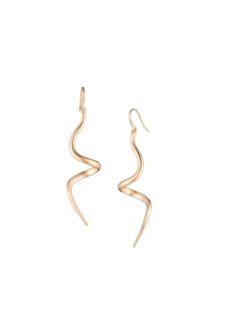 Trina Turk Trina Turk Gold Rush Swirl Earring - Gold - Size O/s