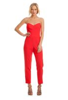 Trina Turk Trina Turk Vendetta Jumpsuit - Ruby - Size 0
