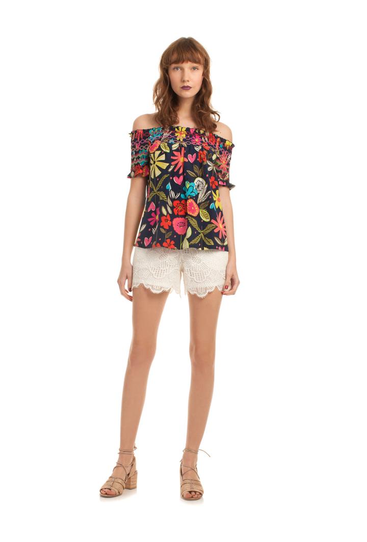 Trina Turk Trina Turk Relax Top - Blue - Size L