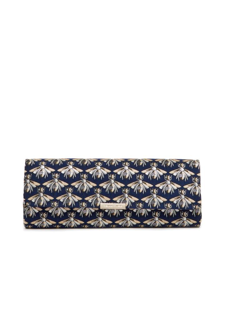 Trina Turk Trina Turk Lush Clutch - Navy - Size O/s