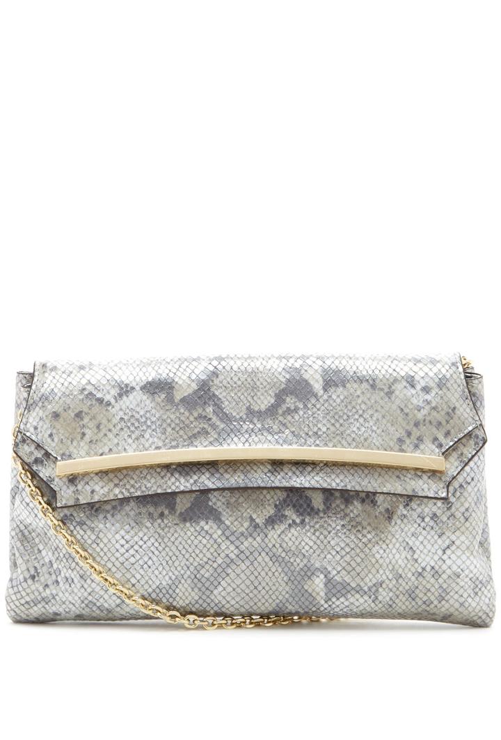 Trina Turk Trina Turk Lyon Flap - Silver - Size O/s