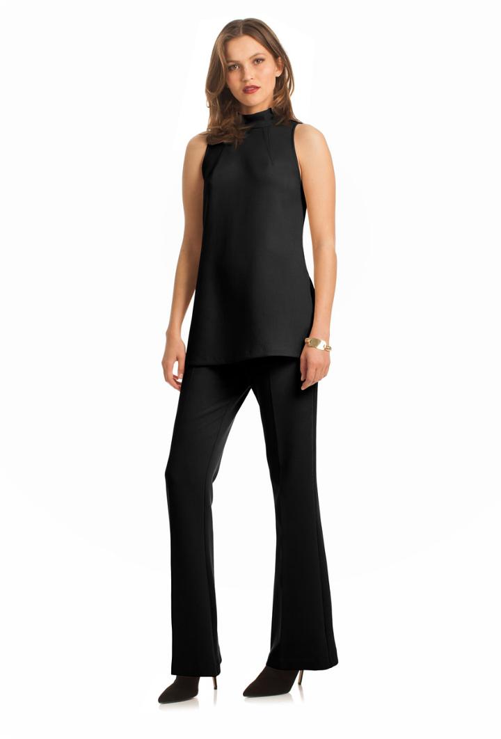 Trina Turk Trina Turk Jaya Top - Black - Size 10