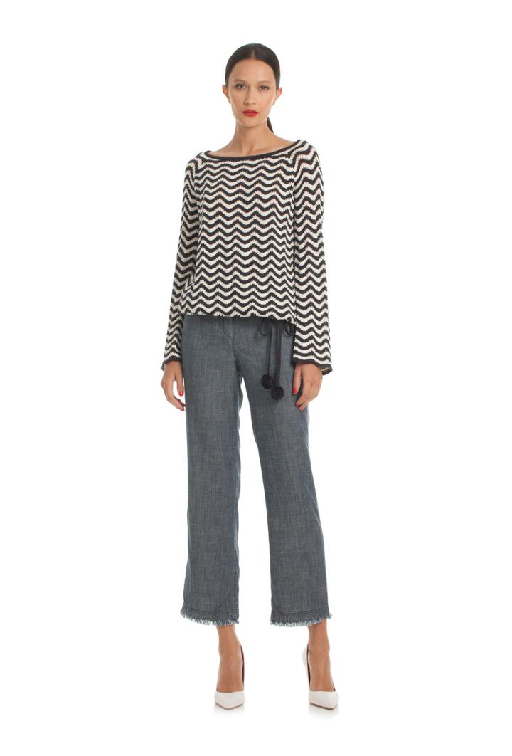 Trina Turk Trina Turk Solana Sweater - Blue - Size M