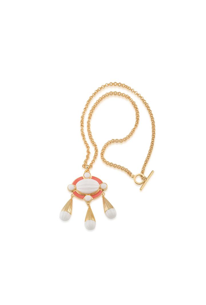 Trina Turk Trina Turk Palm Springs Beveled Pendant - Multicolor - Size Fit Guide