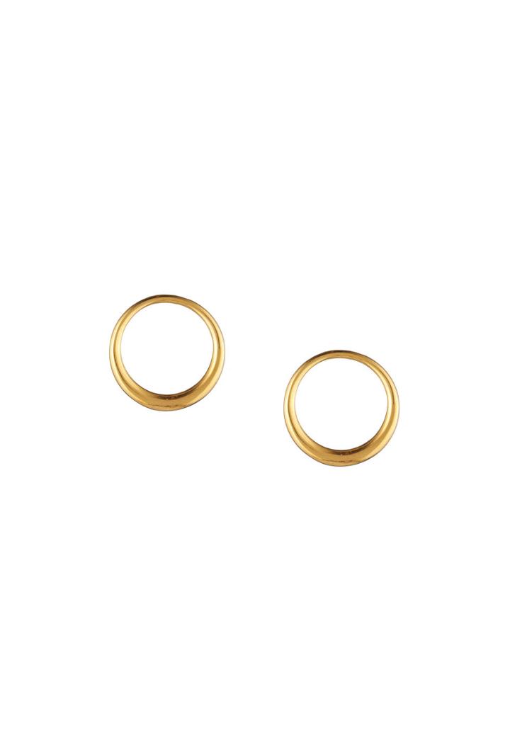 Trina Turk Trina Turk Hollywood Hills Hoop Post Earrings - Gold - Size O/s