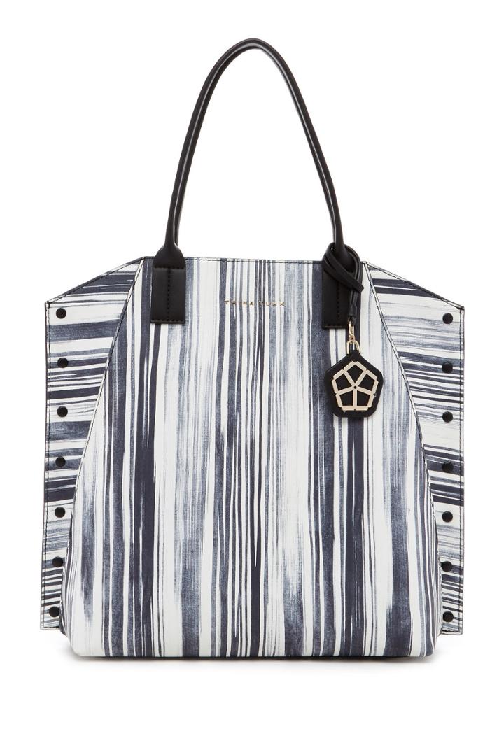 Trina Turk Trina Turk Bungalow N/s Tote - Black/white - Size O/s