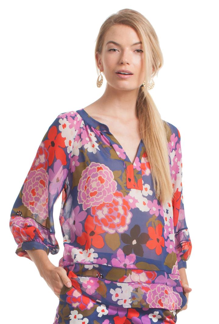 Trina Turk Trina Turk Light Hearted Top - Multicolor - Size M