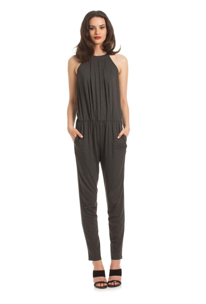 Trina Turk Trina Turk Jessica Jumpsuit - Heathercharcoal - Size M