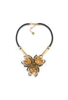 Trina Turk Trina Turk Gold Bloom Necklace - Gold - Size Fit Guide